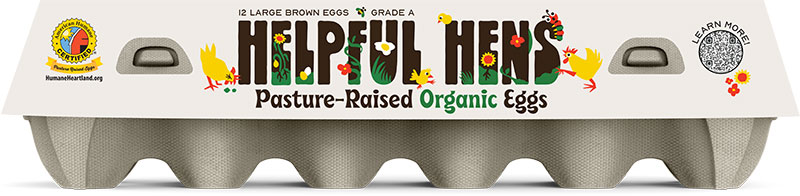 Helpful Hens Pasture-Raised Organic Eggs